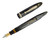 Sheaffer Balance Lever Filler Fountain Pen - Canadian, Grey Stripe, 14kt Medium Nib (2026-0617-25) - Open