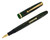 Conway Stewart 12 Lever Filler Fountain Pen - Green Marble, 14kt Medium Nib (2026-0617-31) - Open