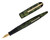 Wahl-Eversharp Skyline Lever Filler Fountain Pen - Green Moire, 14kt Fine Flexible Nib (2026-0617-34) - Open