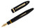 Sheaffer Oversized Balance Fountain Pen - Black, 14kt Medium Nib (2026-0617-40) - Open