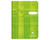Clairefontaine Classic Staplebound Notebook - 6.5 x 8.25, Lined - Assorted - Green