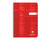 Clairefontaine Classic Wirebound Notebook - 6.5 x 8.25, Graph - Assorted - Red