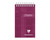 Clairefontaine Classic Wirebound Notepad - 3.25 x 5.5, Graph - Assorted - Purple
