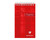 Clairefontaine Classic Wirebound Notepad - 4.25 x 6.75, Graph - Assorted - Red