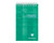 Clairefontaine Classic Wirebound Notepad - 4.25 x 6.75, Graph - Assorted - Green