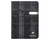 Clairefontaine Classic Clothbound Notebook - 6 x 8.25, Graph - Assorted - Black