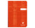 Clairefontaine Classic Clothbound Notebook - 6 x 8.25, Graph - Assorted - Red