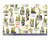 Peter Pauper Press Notecards - 5 x 3.5, Watercolor Succulents