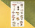 The Well-Appointed Desk Mushroom Forager Sticker Sheet - Beauty