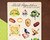The Well-Appointed Desk Return to the Shire Sticker Sheet - Close Up