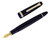 Sailor 1911 Large Fountain Pen - Early Version - Blue with Gold Trim, 21kt Medium Nib (2026-0715-14) - Open