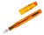 Franklin Christoph Model 46 - Transparent Orange, Steel Extra Fine Nib (2026-0716-01) - Open