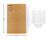 Lochby Pocket Notebook -  Lined - Dimensions
