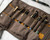 Lochby Tool Roll - Brown - Open