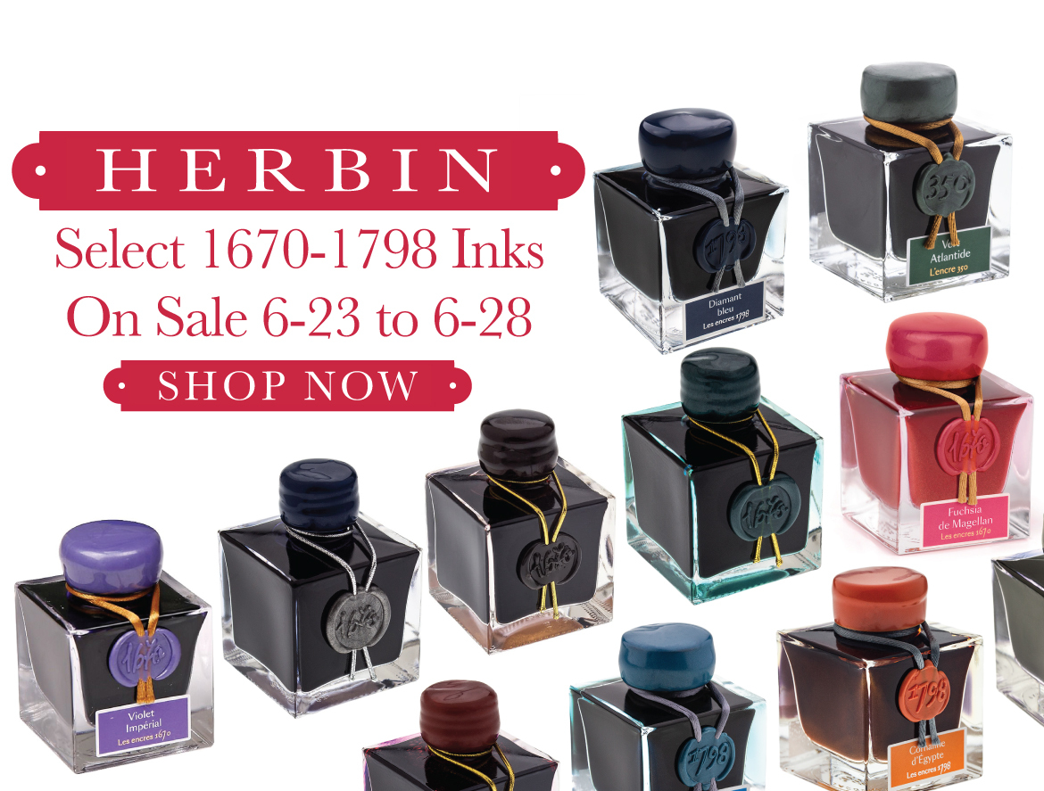 Select Jacques Herbin Bottled Inks on Sale