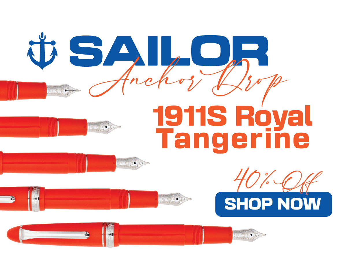 Sailor 1911S Royal Tangerine