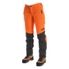 Clogger Hi-Vis Orange Zero Women's Chainsaw Trouser Front Side View 2