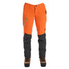Clogger Hi-Vis Orange Zero Women's Chainsaw Trouser Front View