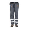 Clogger Arcmax Arc Rated Fire Resistant Chainsaw Chaps Front View Belt Open