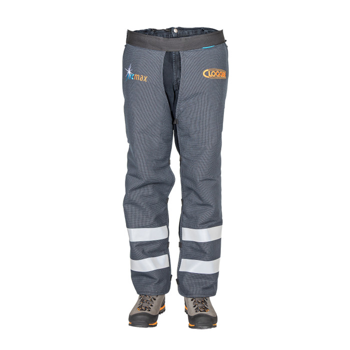 Clogger Arcmax Arc Rated Fire Resistant Chainsaw Chaps Front View