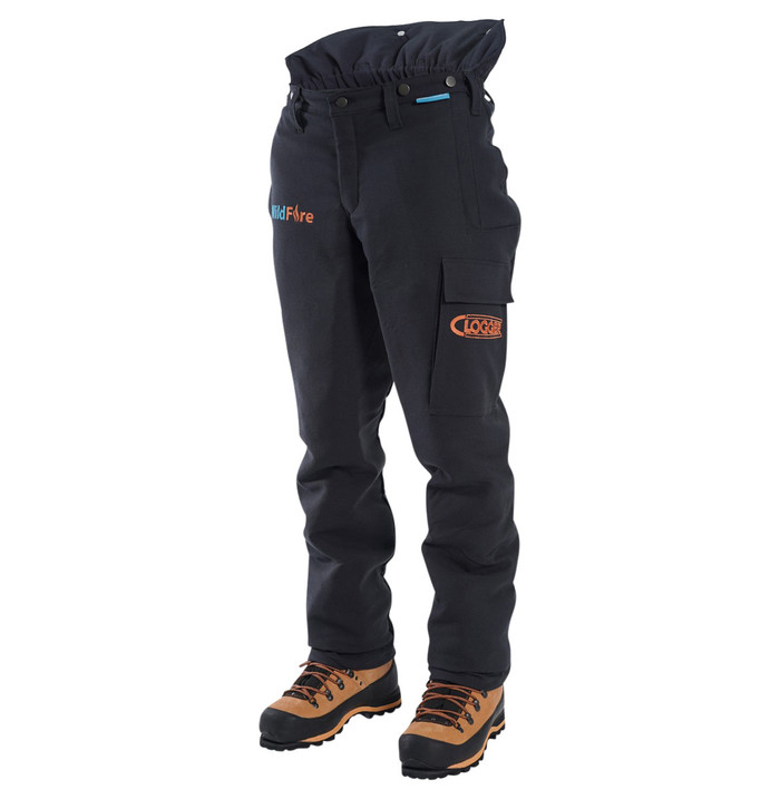 Clogger Wildfire Arc Rated Fire Resistant Women's Chainsaw Trousers Front Left