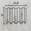 BeA 3/8" x 1" Corrugated Staple for Bostich CF15-2