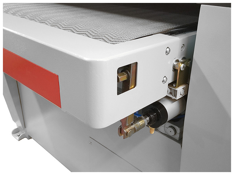 Cantek C372 Two Head Widebelt Sander – Pneumatic Conveyor Belt Tracking