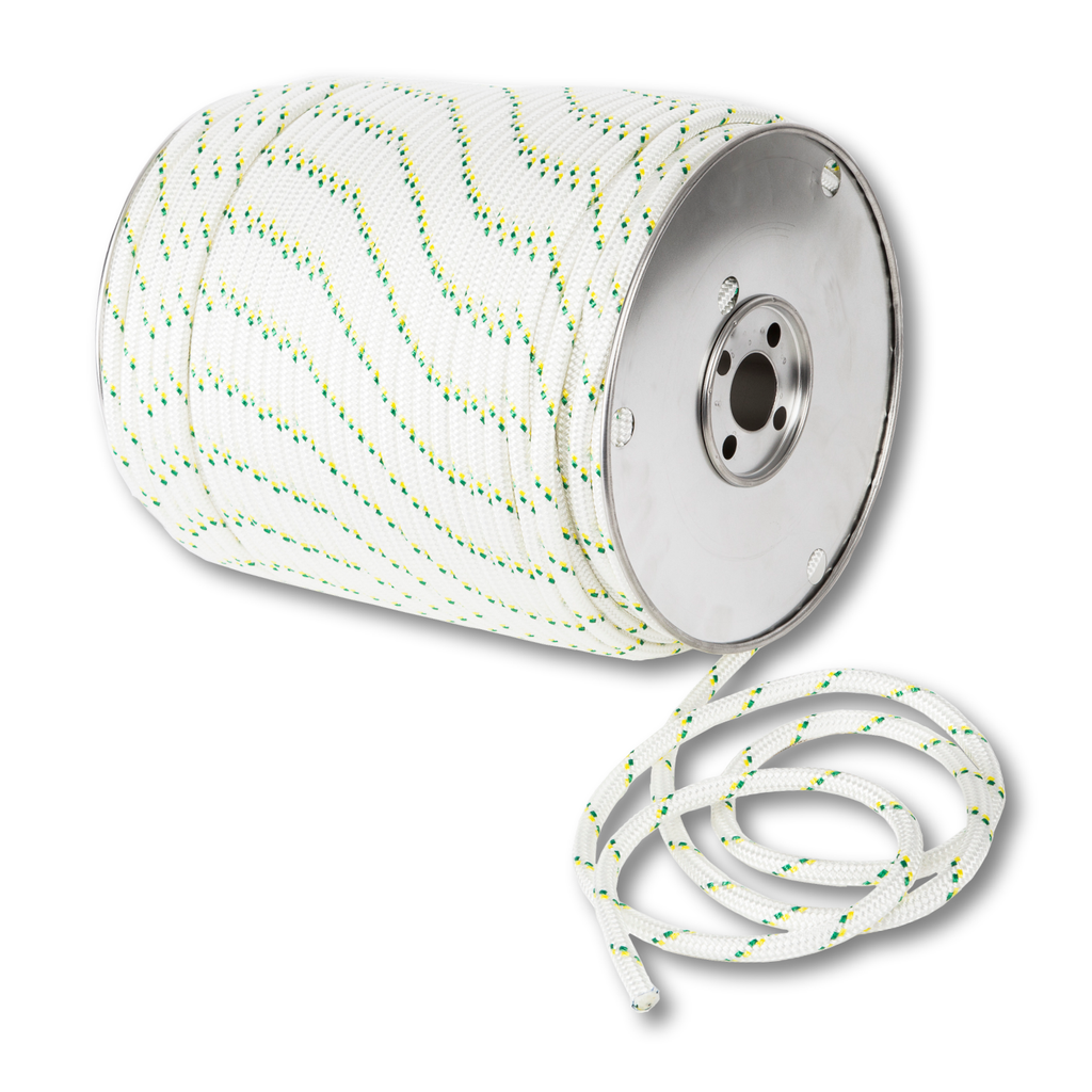 Portable Winch PCA-1206M  3/8" x 656' Double Braid Polyester Rope 10mm x 200M