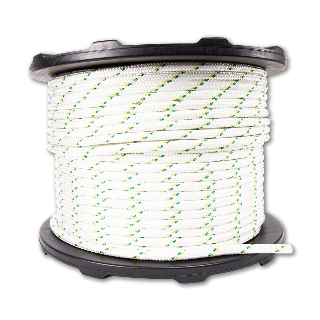 Portable Winch PCA-1216M Double Braid Polyester Rope 1/2" x 656'