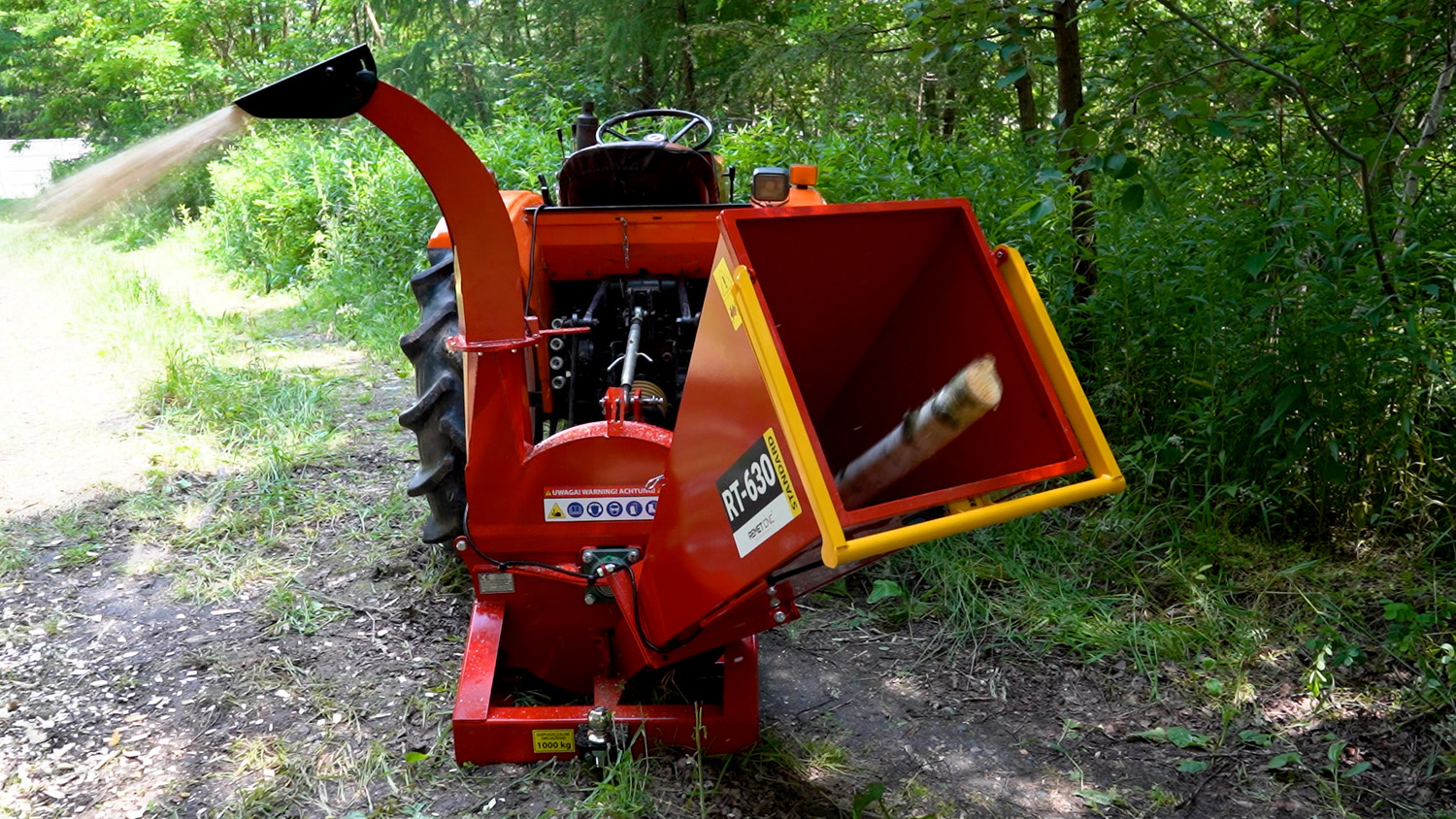 Remet RT-630 PTO Disc Chipper | Forestry & Wood Processing