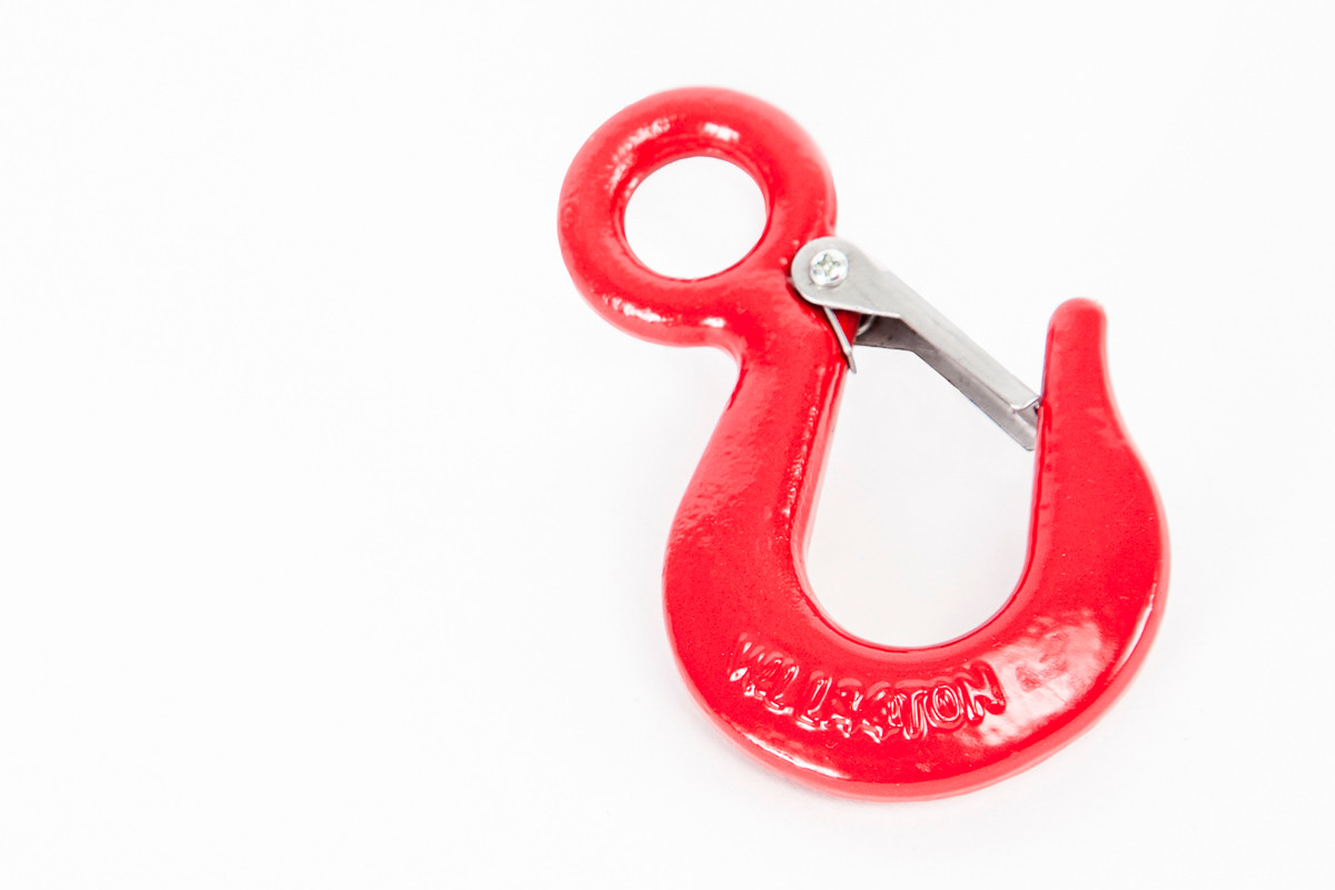 Portable Winch Safety Hook with Latch Northern Woodsmen