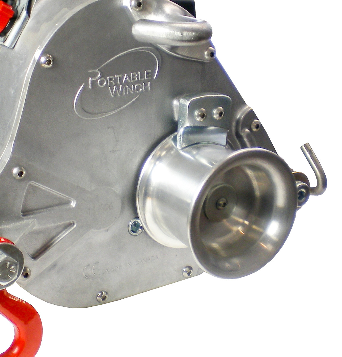 Portable Winch Capstan Drum 85mm with Rope Guide - Northern Woodsmen