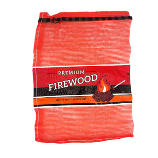 Orange Firewood Bag | 0.75 CF 18x25 | Northern Woodsmen