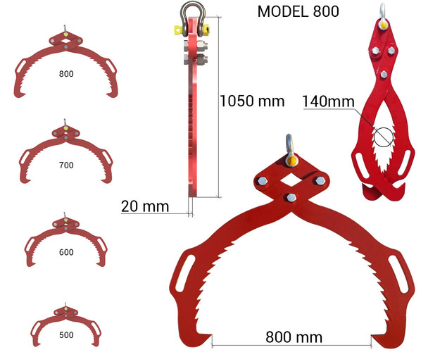 G800 31.5" capacity (800 mm)