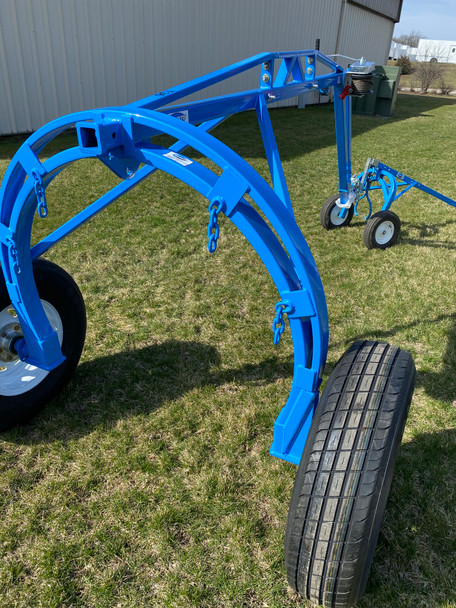 Logrite T36 Tractor Arch accessory 2" receiver accepts Logrite accessories or a Portable Winch mounting plate.
