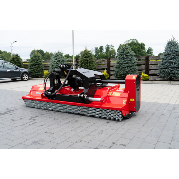 Remet F2-250 PRO 98" Flail Mower w/ Side Shift front view