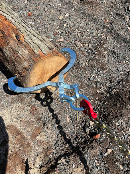 Logrite 16" Skidding Tongs with Ring
