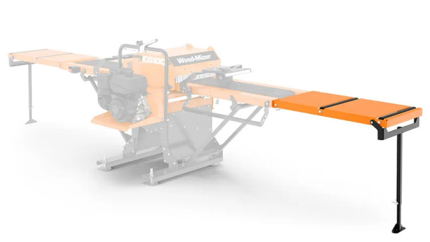 Wood-Mizer EG100 Roller Table Extension