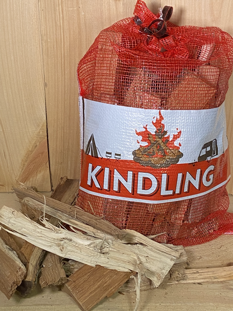 Northern Woodsmen 0.75 CF 18x25 Mesh Kindling Bag - RED