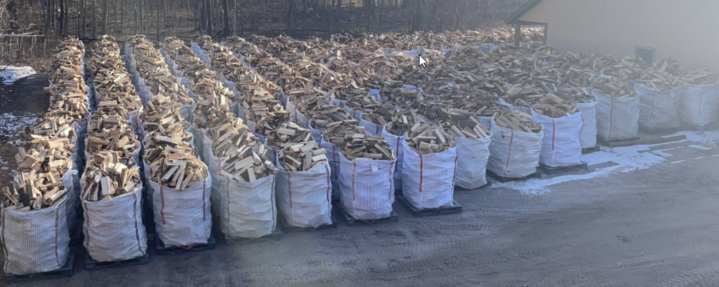 Face cord firewood outlet bags