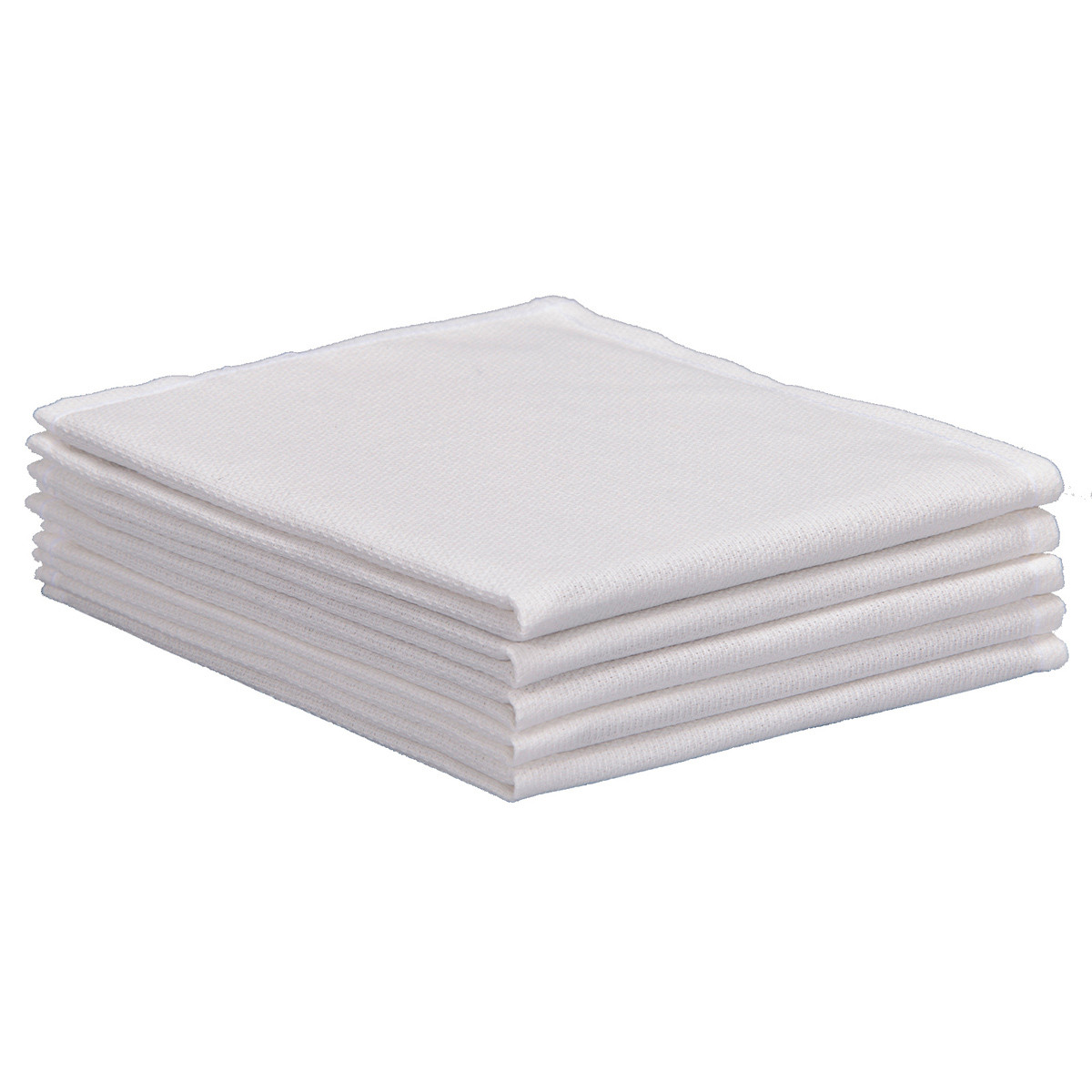 Wholesale Cotton Huck Towels 12x12 New White
