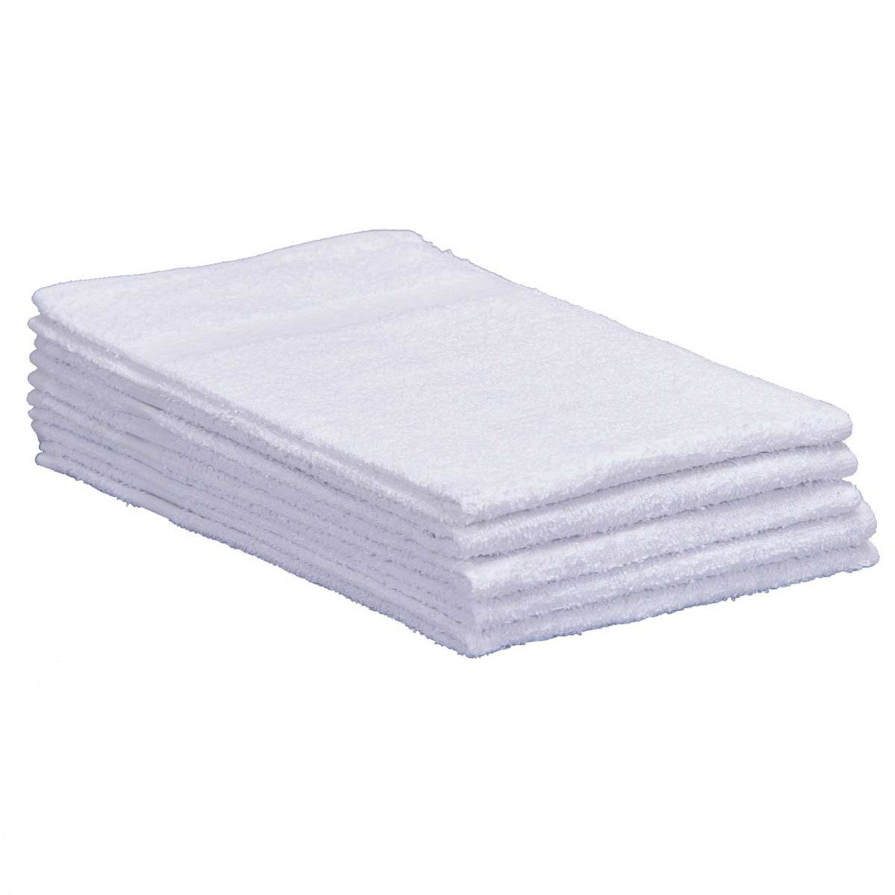 Wholesale White Hand Towels, 15x25