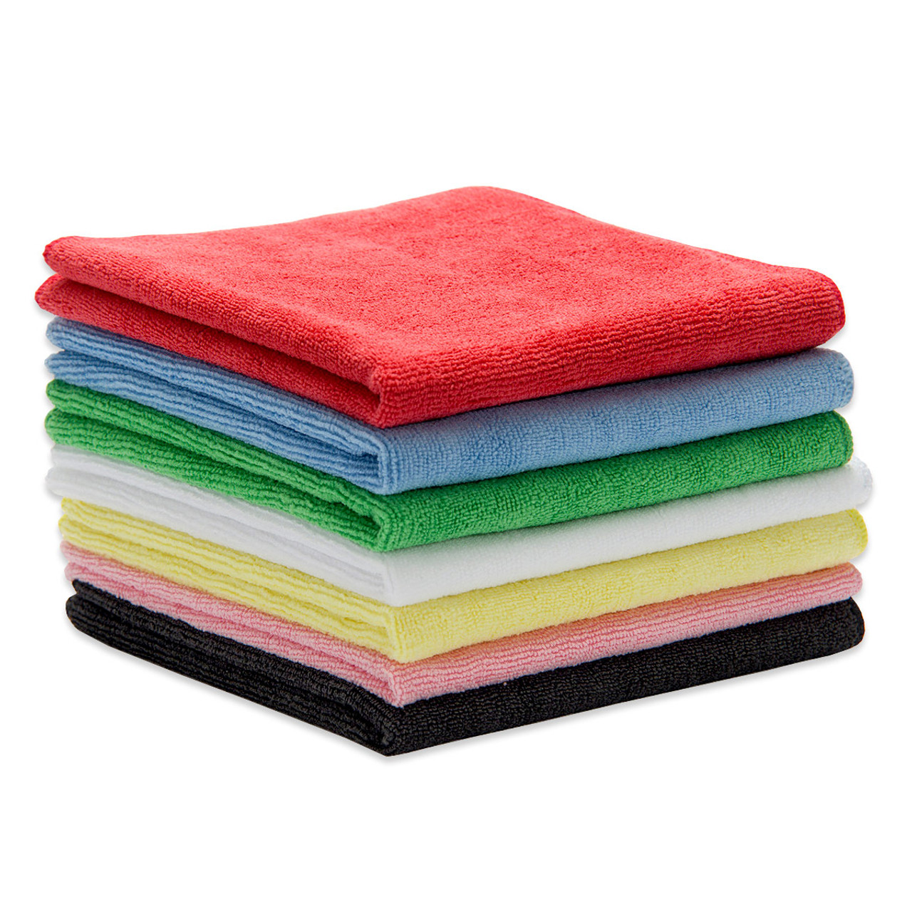 Wholesale Microfiber Towels 16x16 Bulk 50 Packs