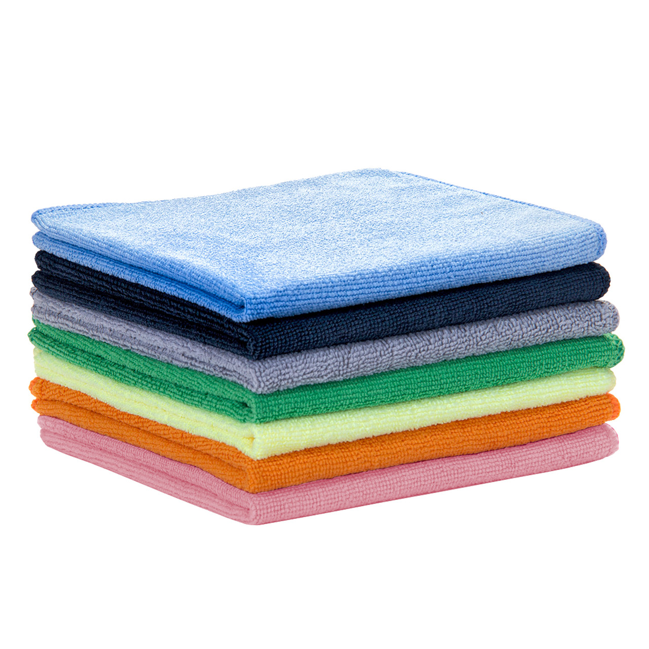 Wholesale Tri-fold Waffle Microfiber Golf Towels in Bulk, White