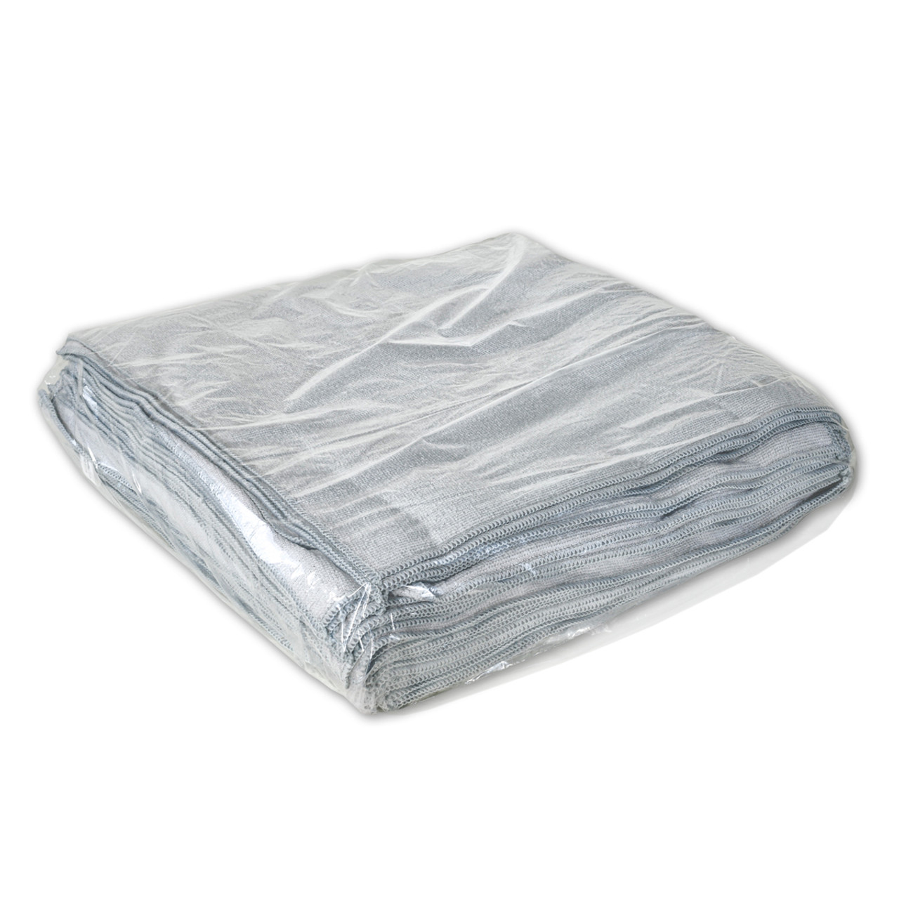 16X16 Silver Grey Microfiber towels wholesale