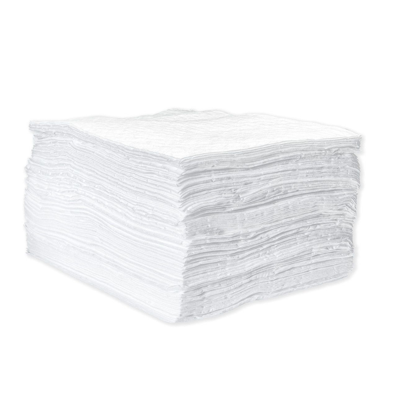 Wholesale Oil Only Absorbent Pads 15x18 Lightweight White 200