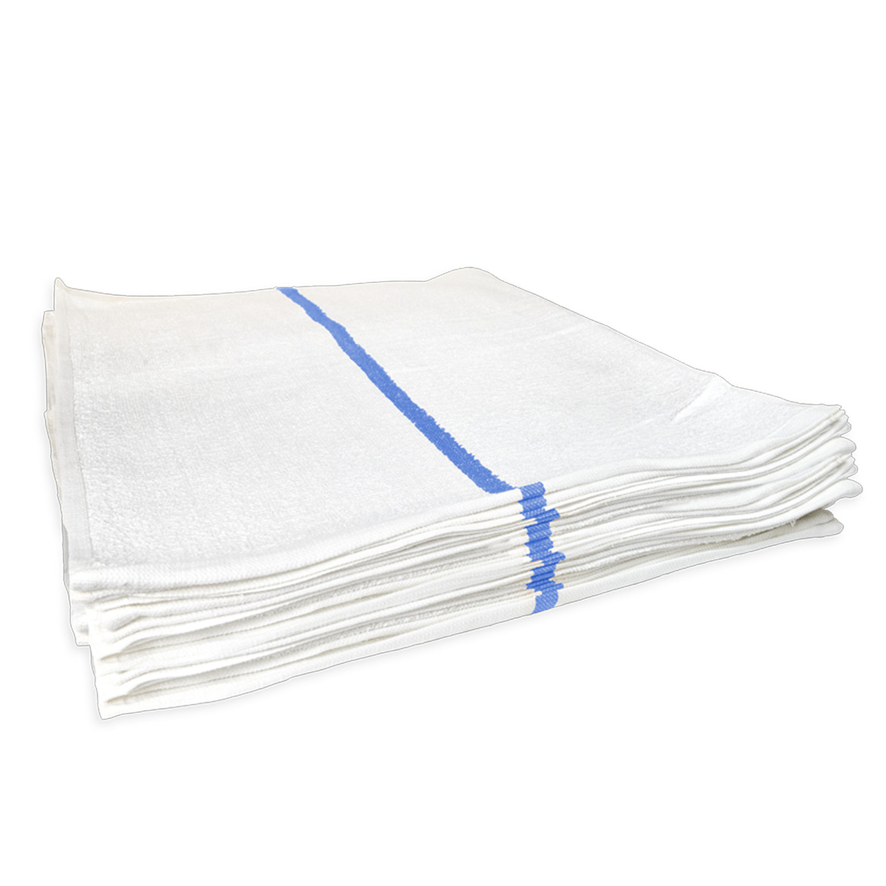 Wholesale Green Stripe Bar Towels