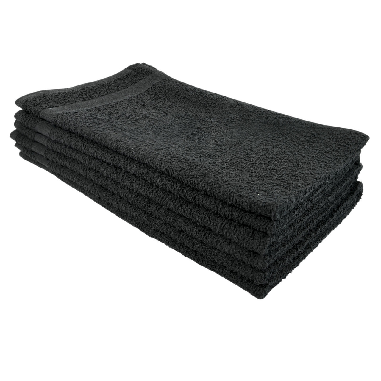 Black Hand Towel Salon Towel 16x27