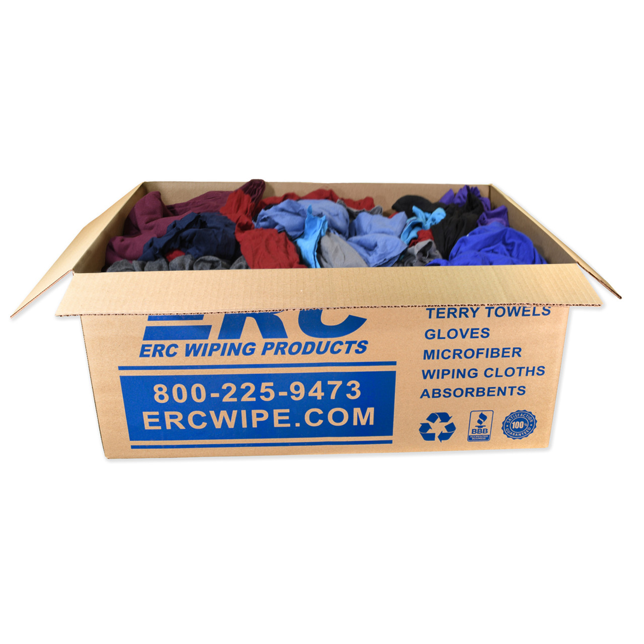 Bulk T-Shirt Rags - Wholesale Cleaing Rags & Wiping Cloths
