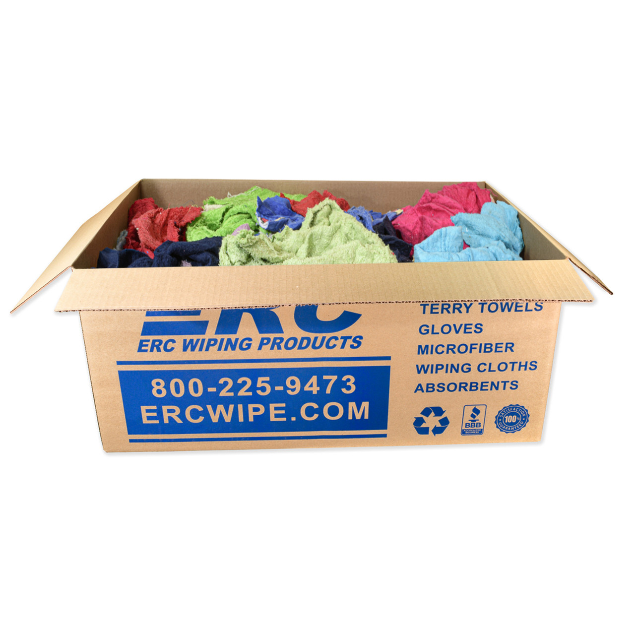 Recycled Colored Terry Cloth Mix